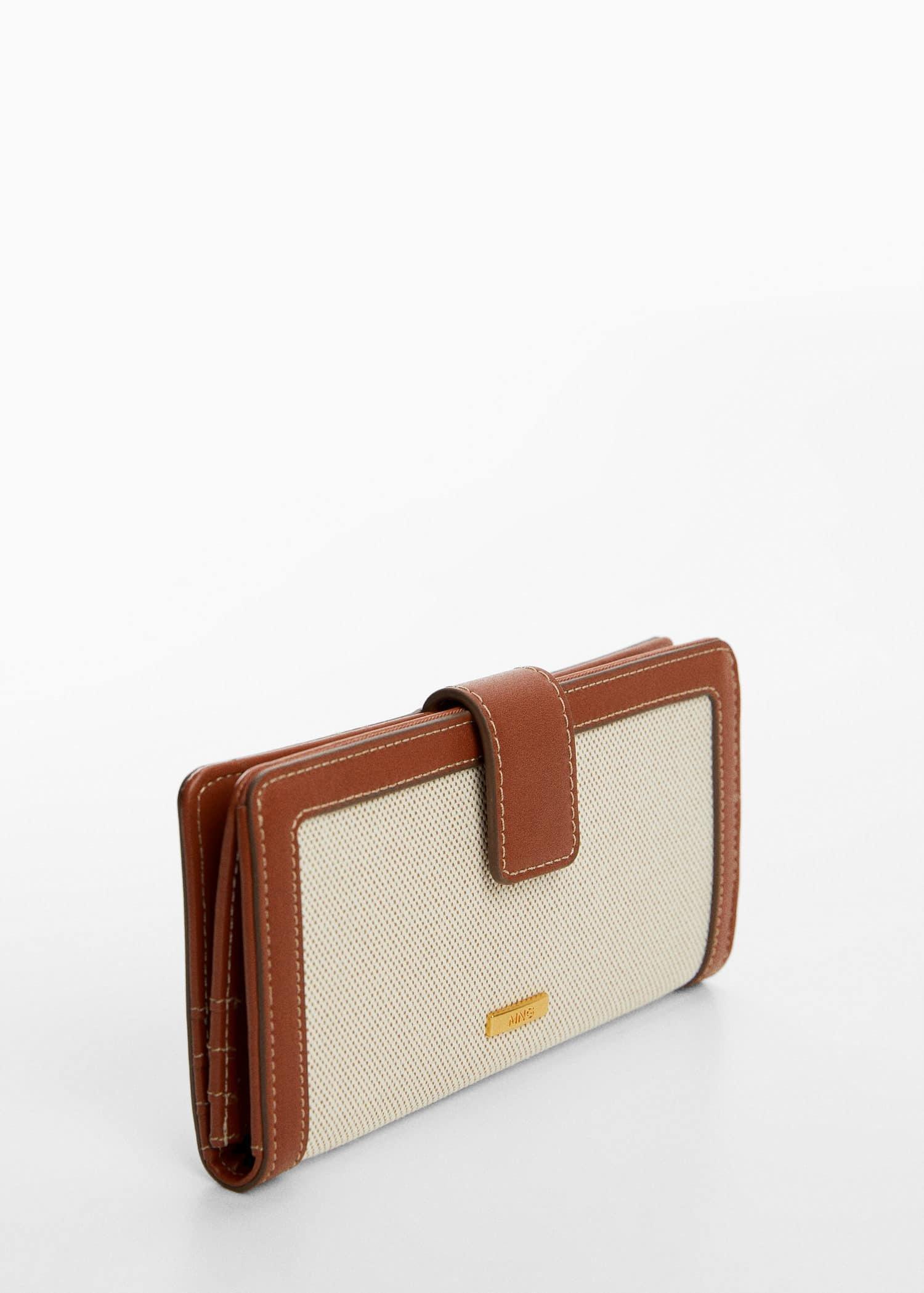 Brown Mixed Wallet, , large image number 0