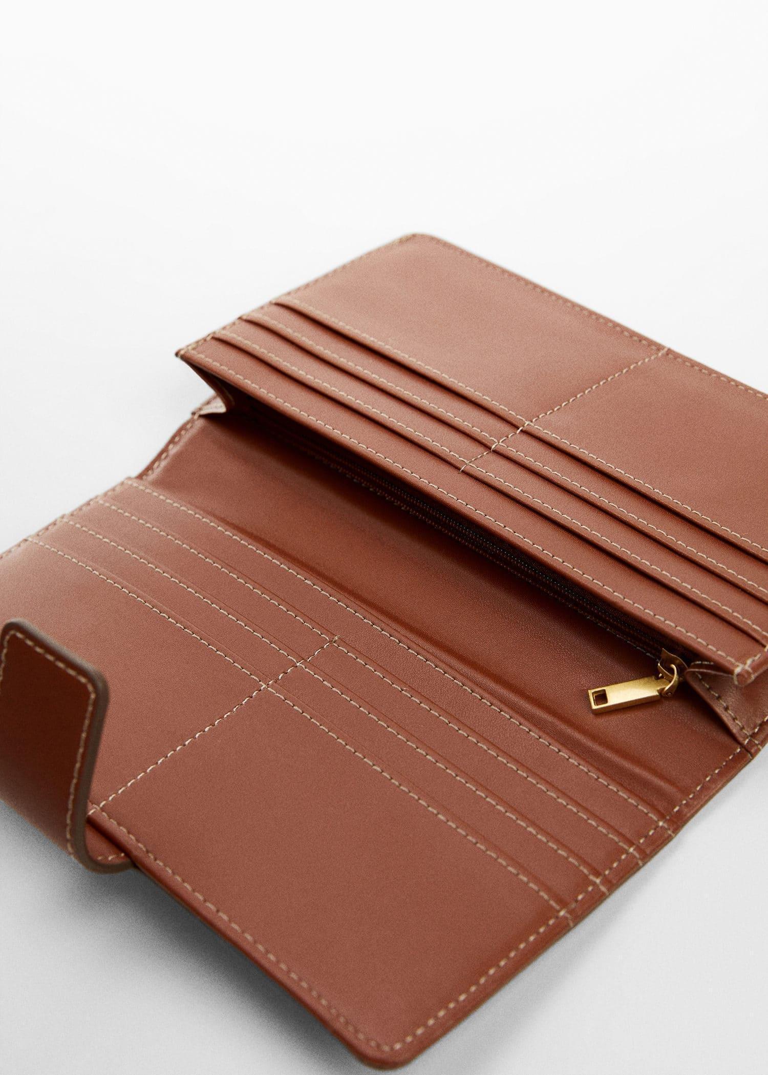 Brown Mixed Wallet, , large image number 1