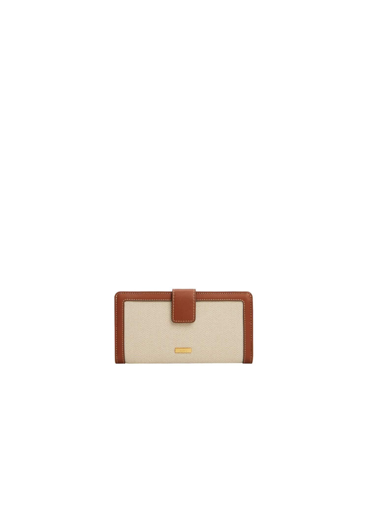 Brown Mixed Wallet, , large image number 3