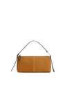 Mango - Brown Leather Shoulder Bag