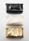 Mango - Gold Quilted Chain Bag