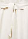 Mango - White Belted Wrap Dress
