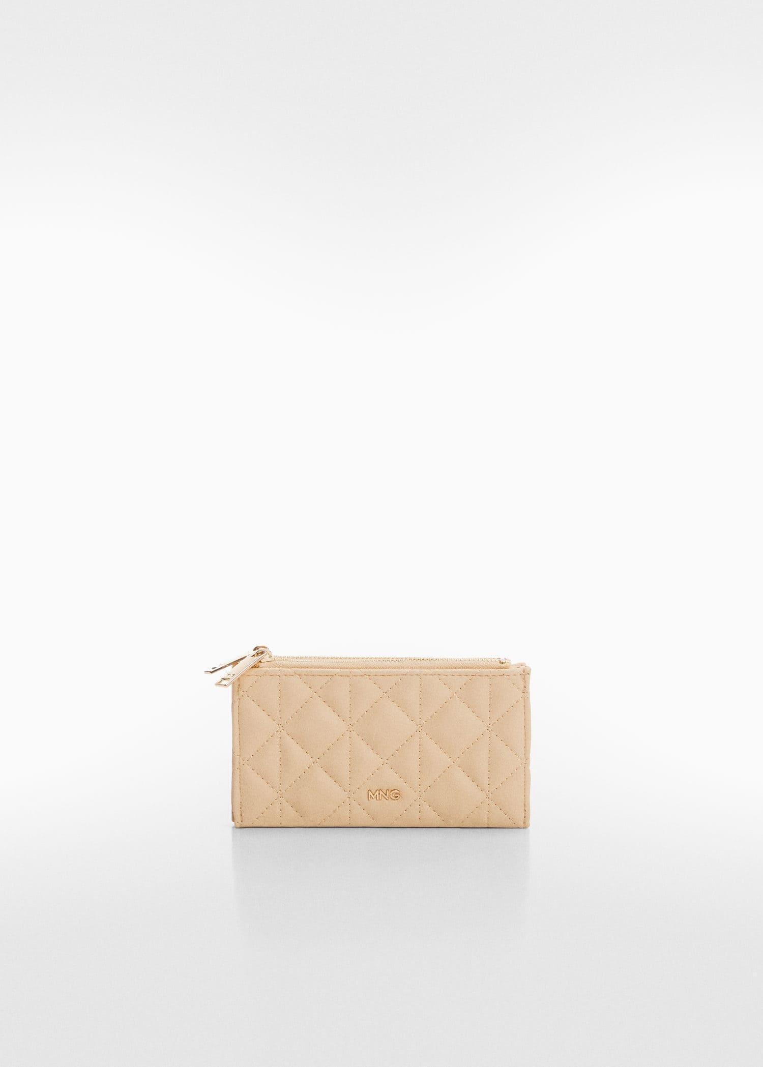 Mango - White Quilted Purse