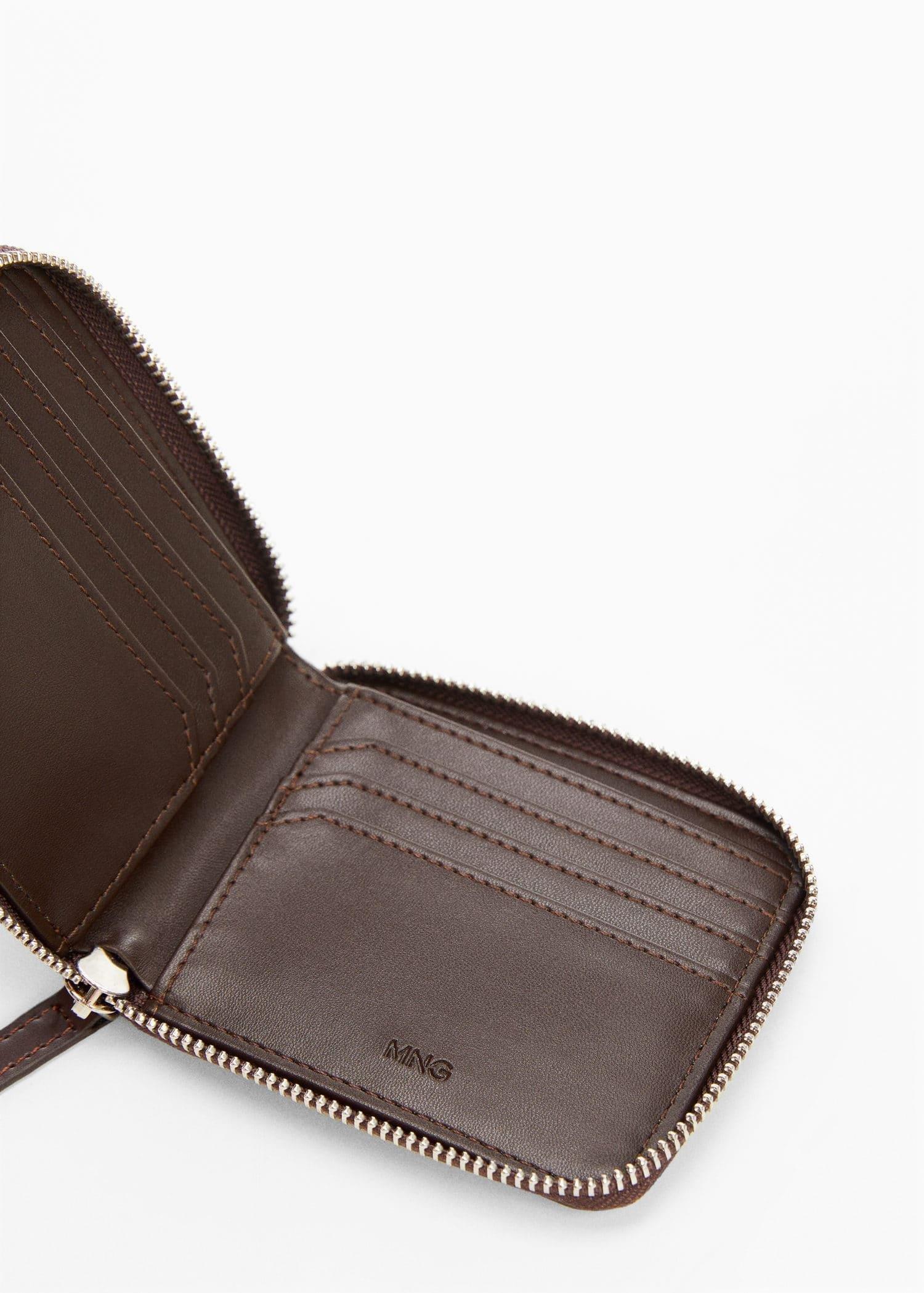 Brown Anti-Contactless Card Holder Wallet, , large image number 1