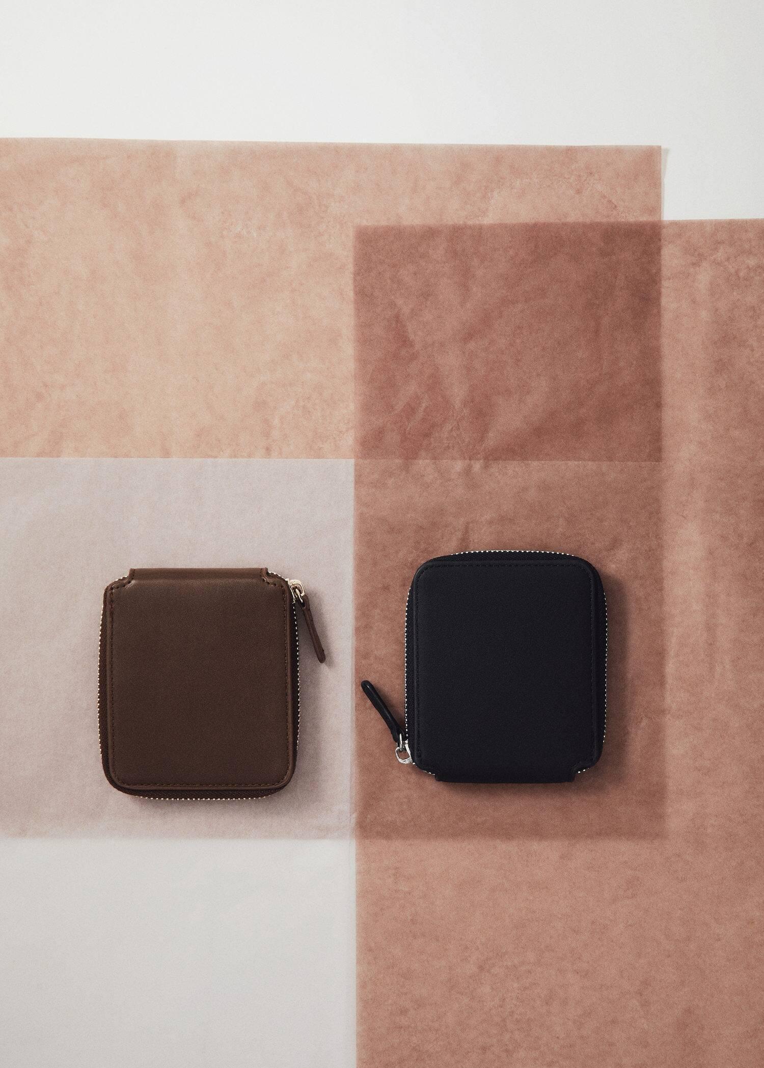 Brown Anti-Contactless Card Holder Wallet, , large image number 3