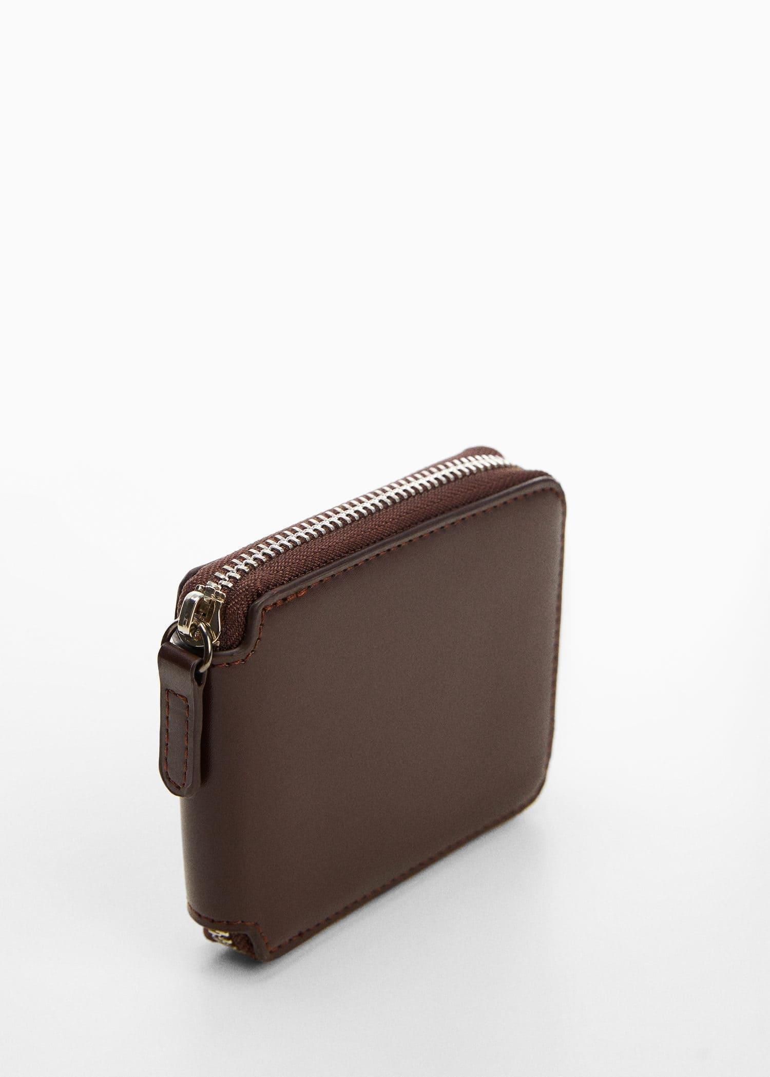 Brown Anti-Contactless Card Holder Wallet, , large image number 7