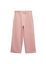 Mango - Pink Cotton Culotte Trousers, Kids Girls