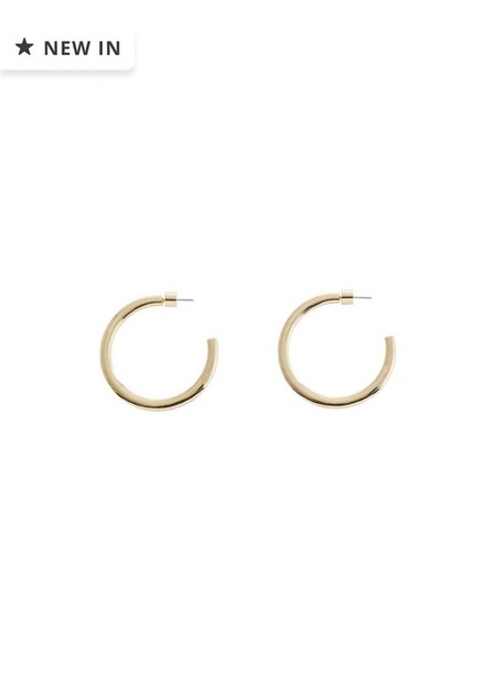 Mango - Gold Hoop Earrings