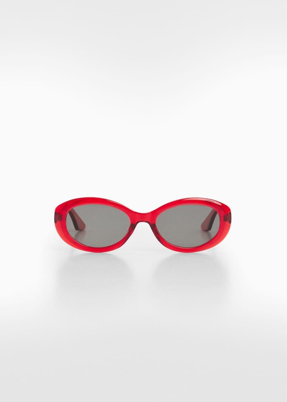 Red Acetate Frame Sunglasses, , large image number 1
