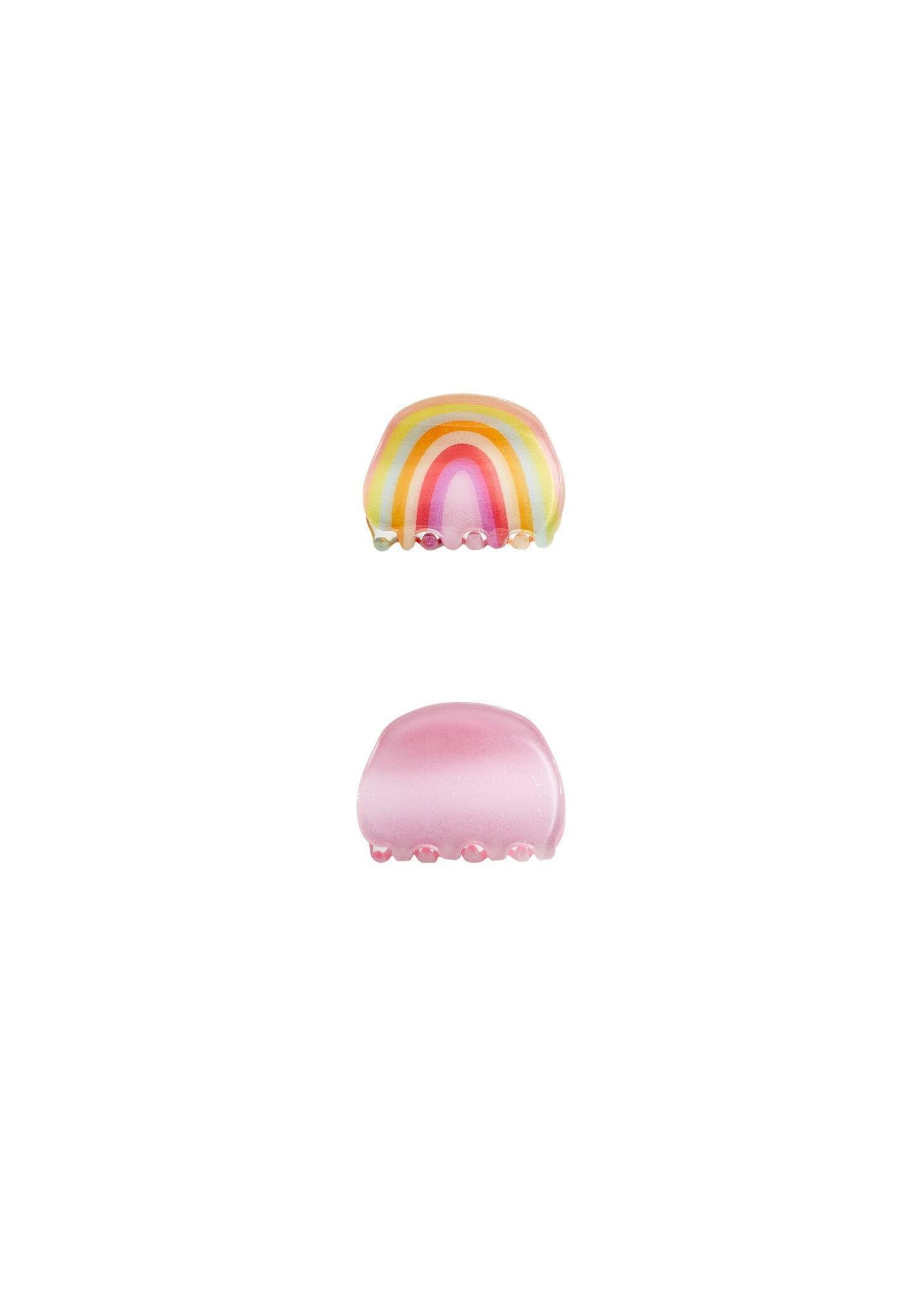 Pink Hair Clips, Kids Girls, Set Of 2, , large image number 1