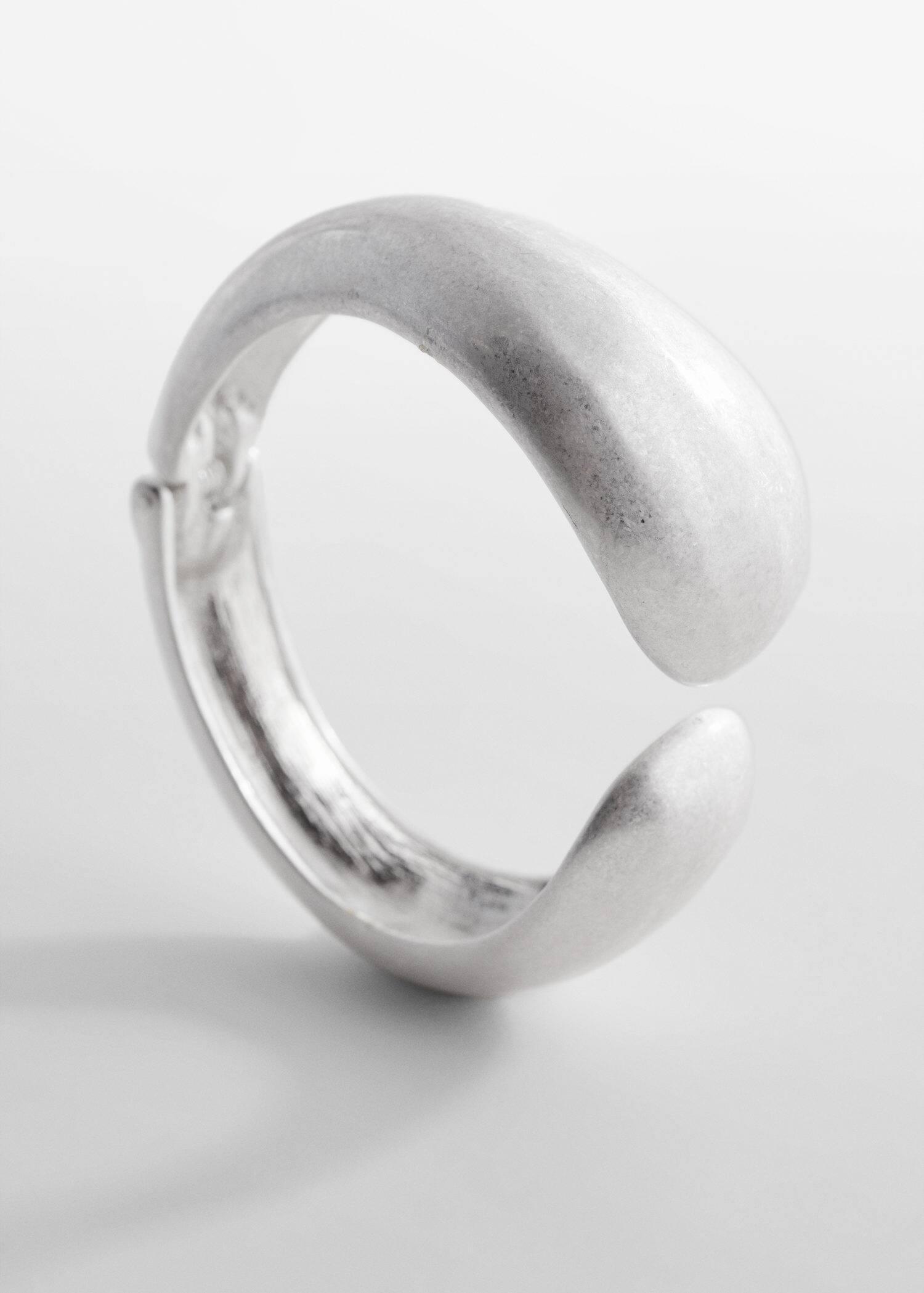 Silver Metal Cuff, , large image number 1