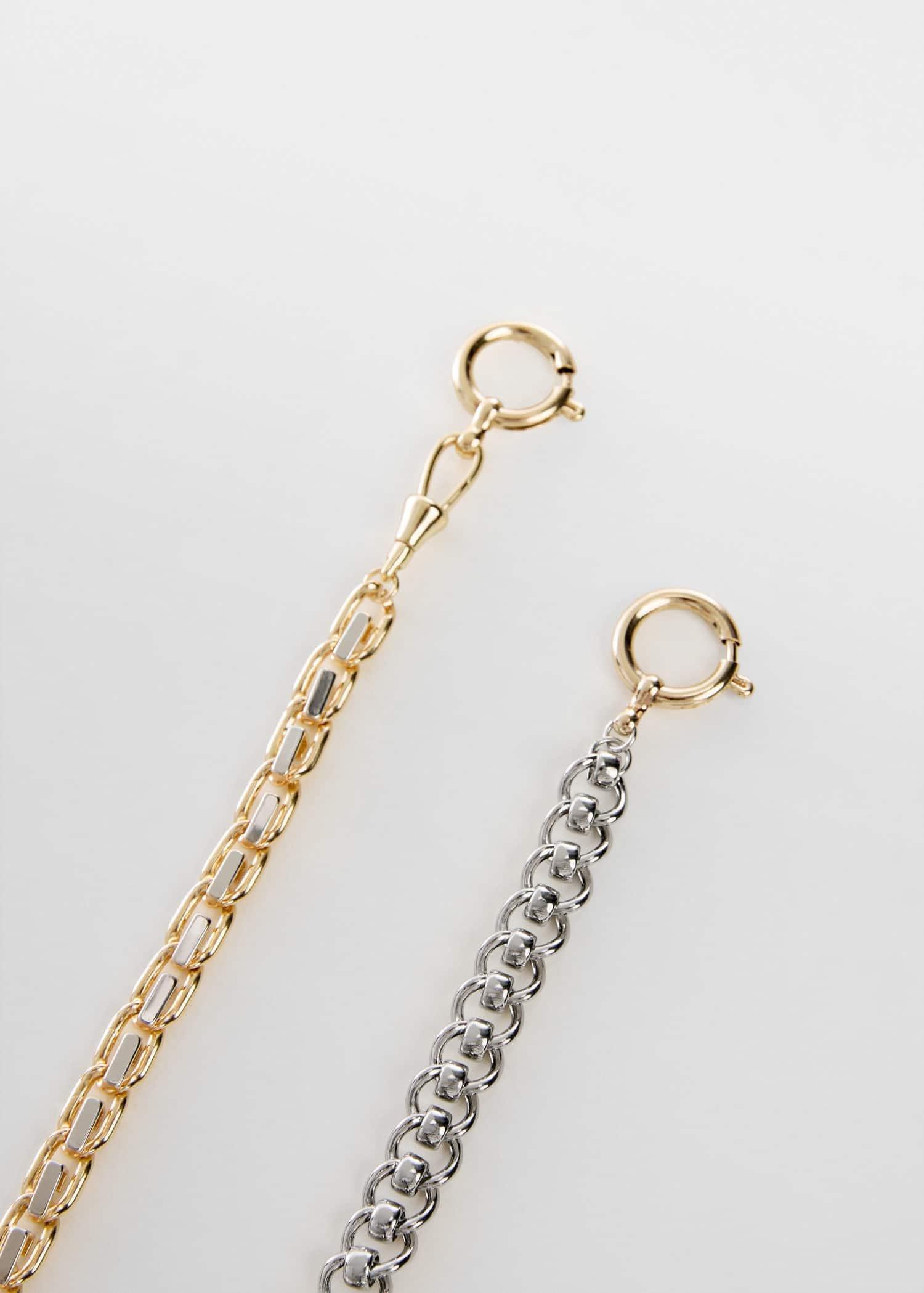 Silver Combined Chain Belt, , large image number 0