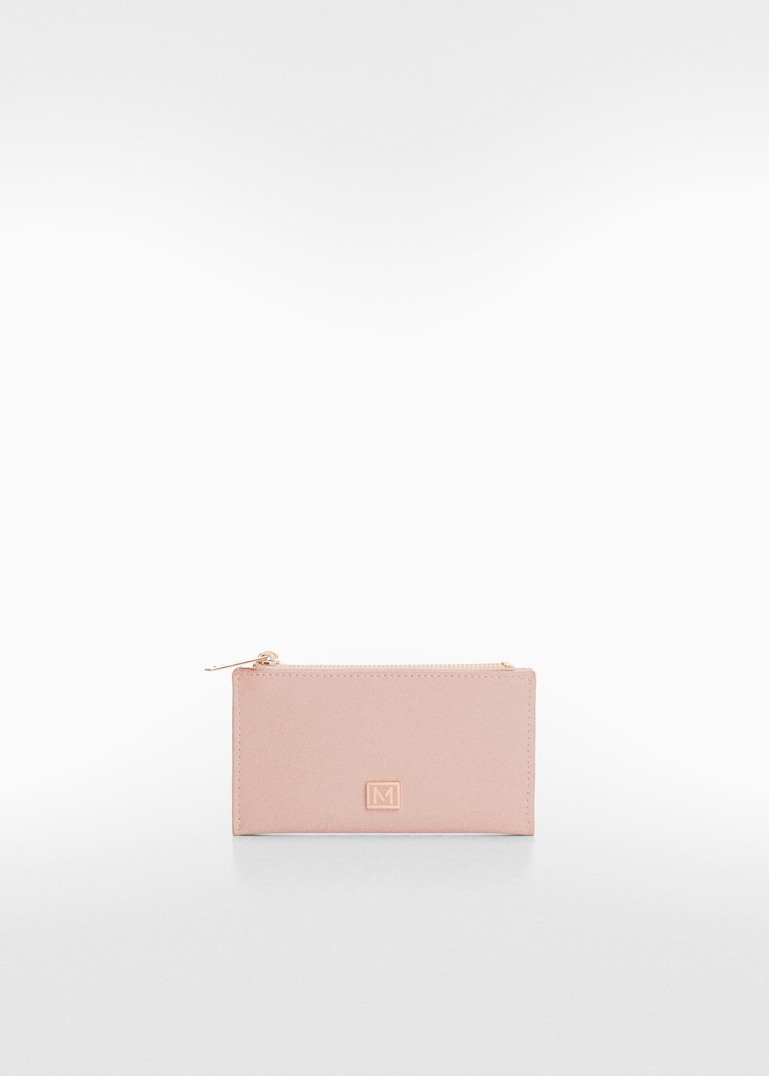 Mango - Pink Double Compartment Wallet