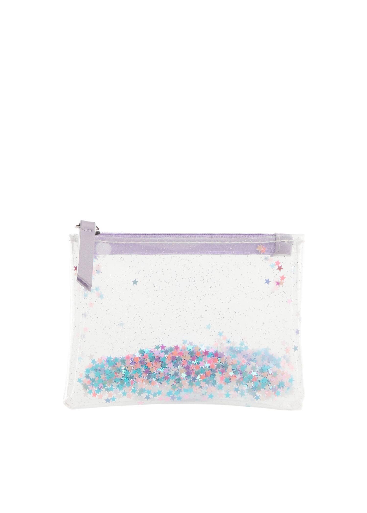 Mango - Purple Lt-Pastel Transparent Wallet, Kids Girls