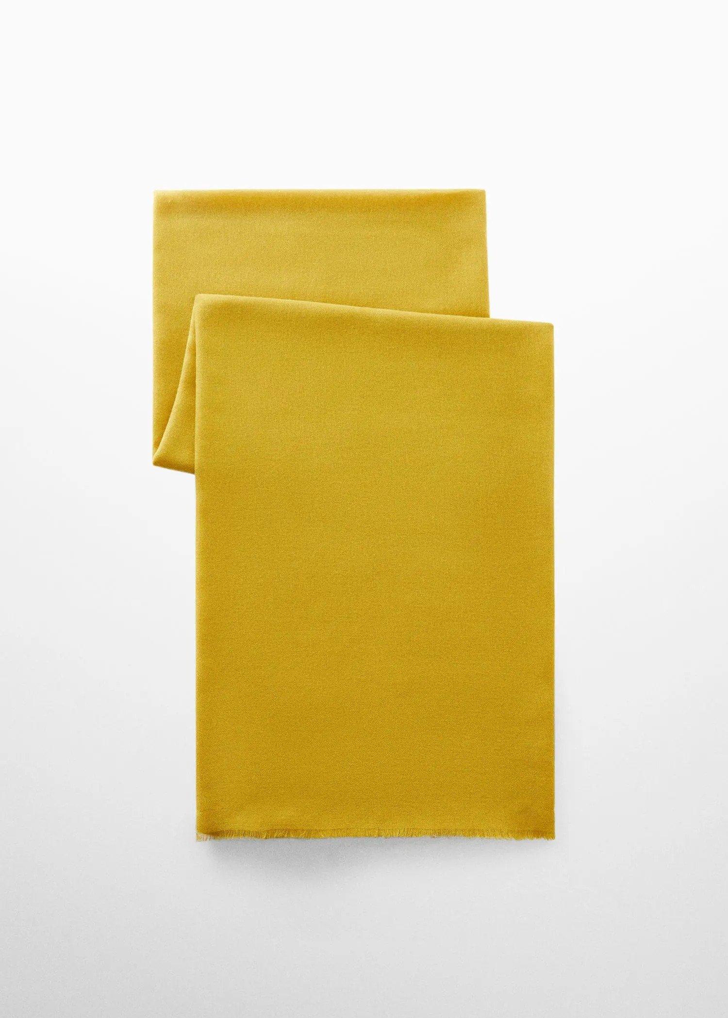 Yellow Flowy Scarf, , large image number 0
