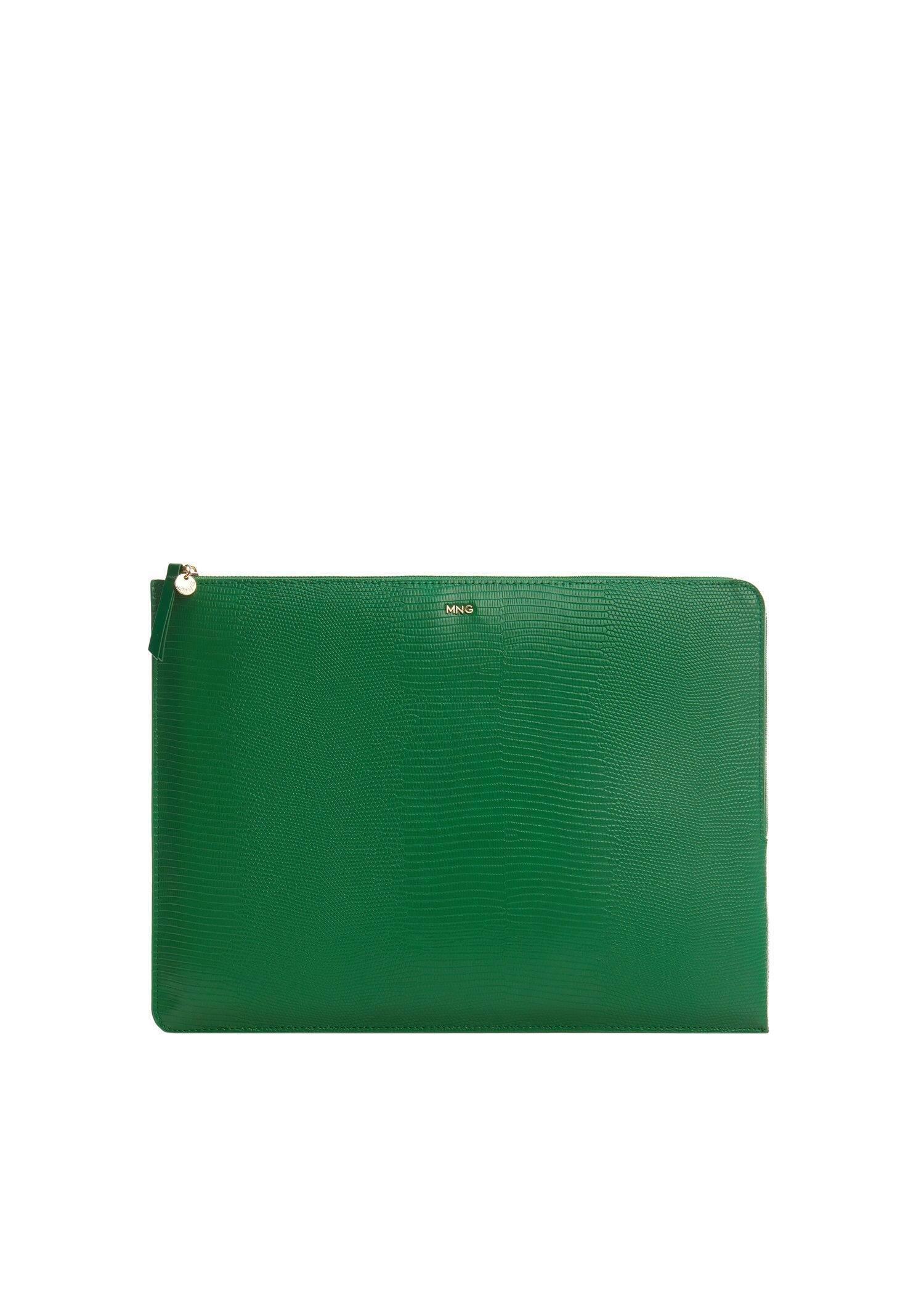 Green Snake-Effect Laptop Case, , large image number 3