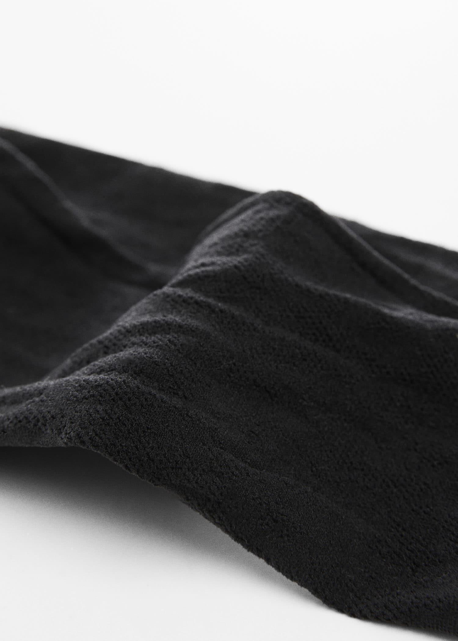Black Lace Socks, , large image number 1