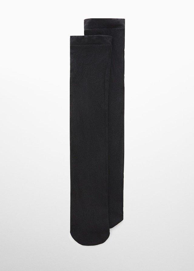 Black Lace Socks, , large image number 6