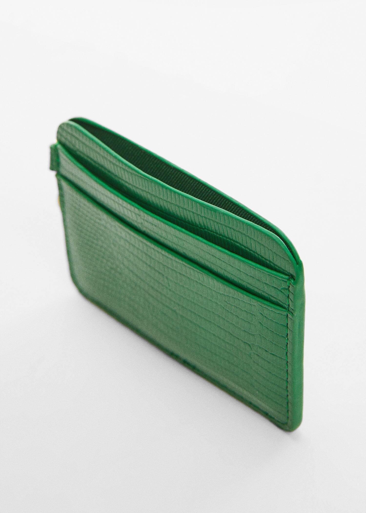 Green Snake Effect Cardholder, , large image number 3