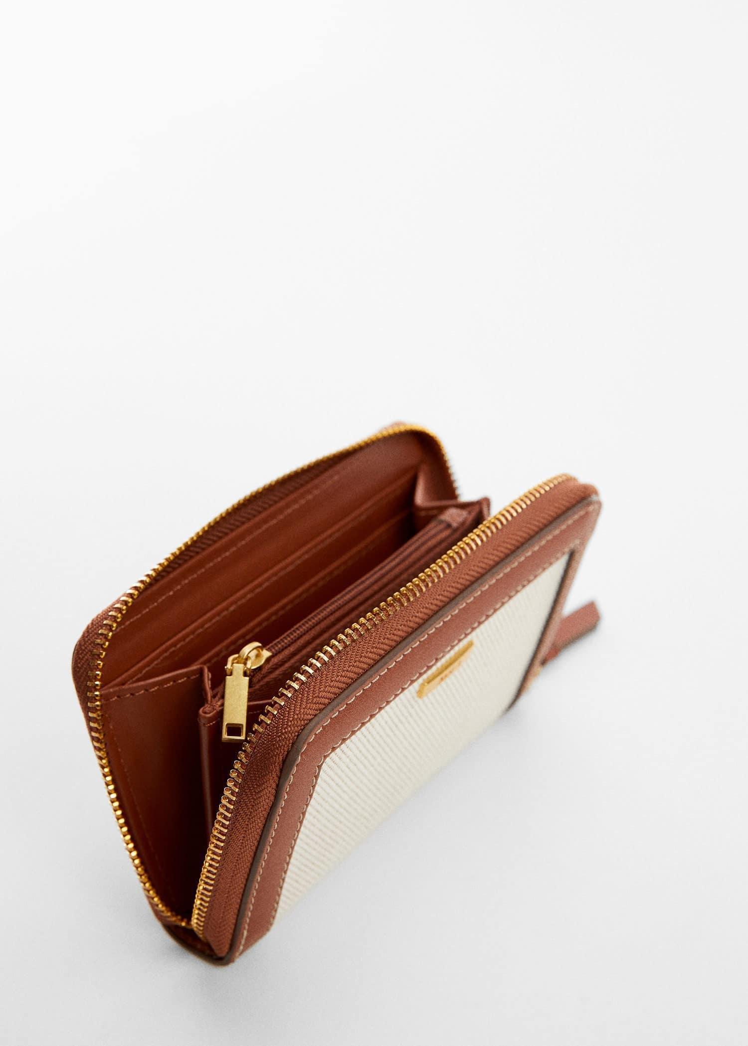 Brown Mixed Wallet, , large image number 0