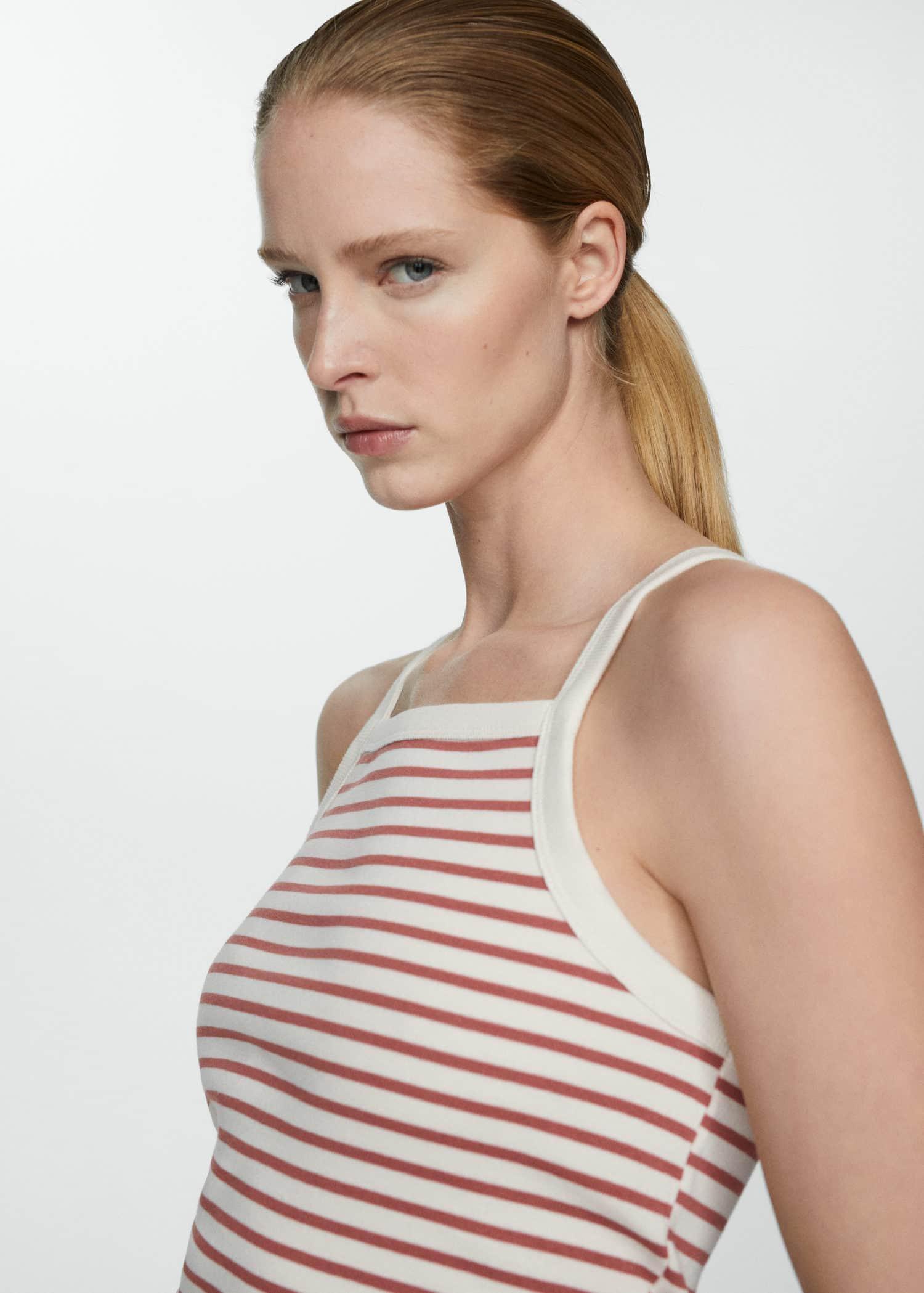 Copper Striped Knit Top, , large image number 1
