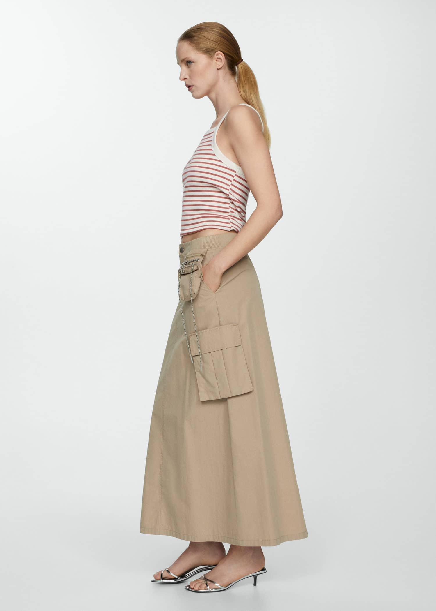 Copper Striped Knit Top, , large image number 2