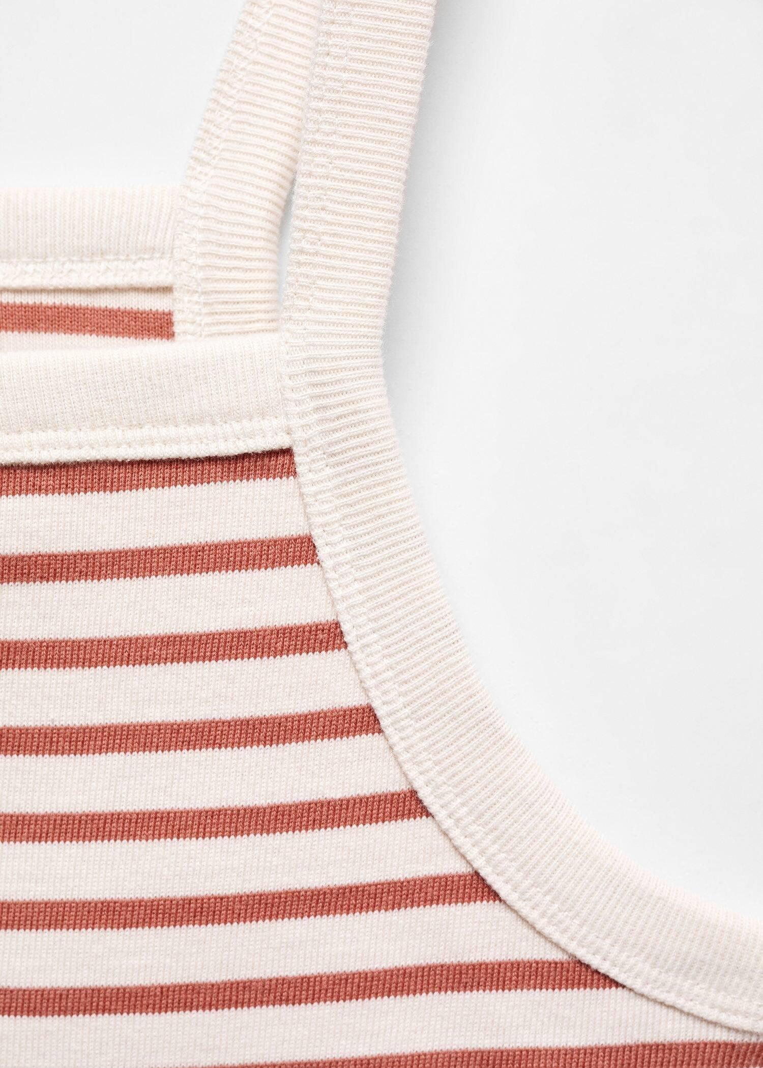 Copper Striped Knit Top, , large image number 5