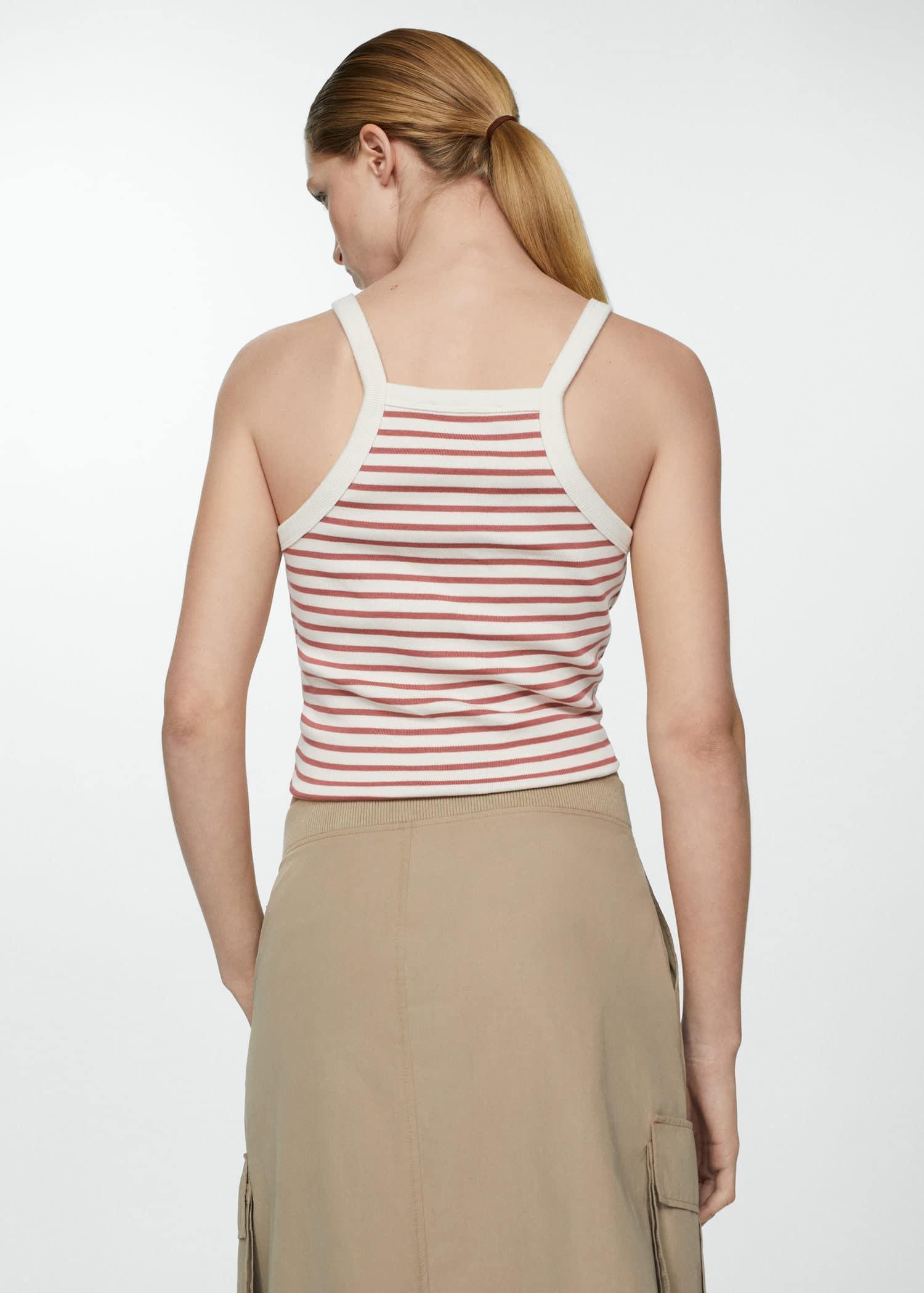 Copper Striped Knit Top, , large image number 6