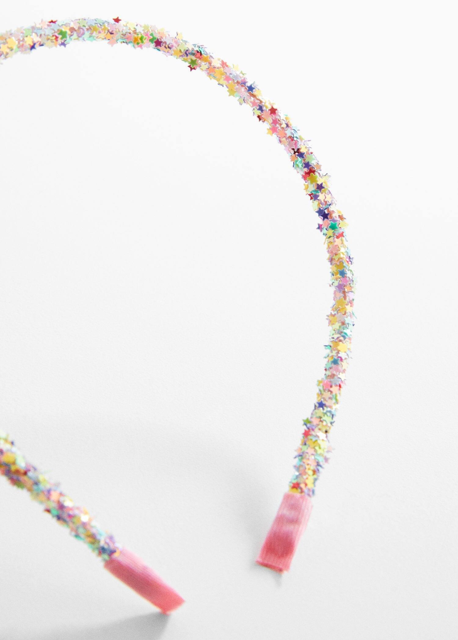 Pink Stars Hairband, Kids Girls, , large image number 1