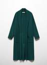 Mango - Green Oversize Knitted Coat