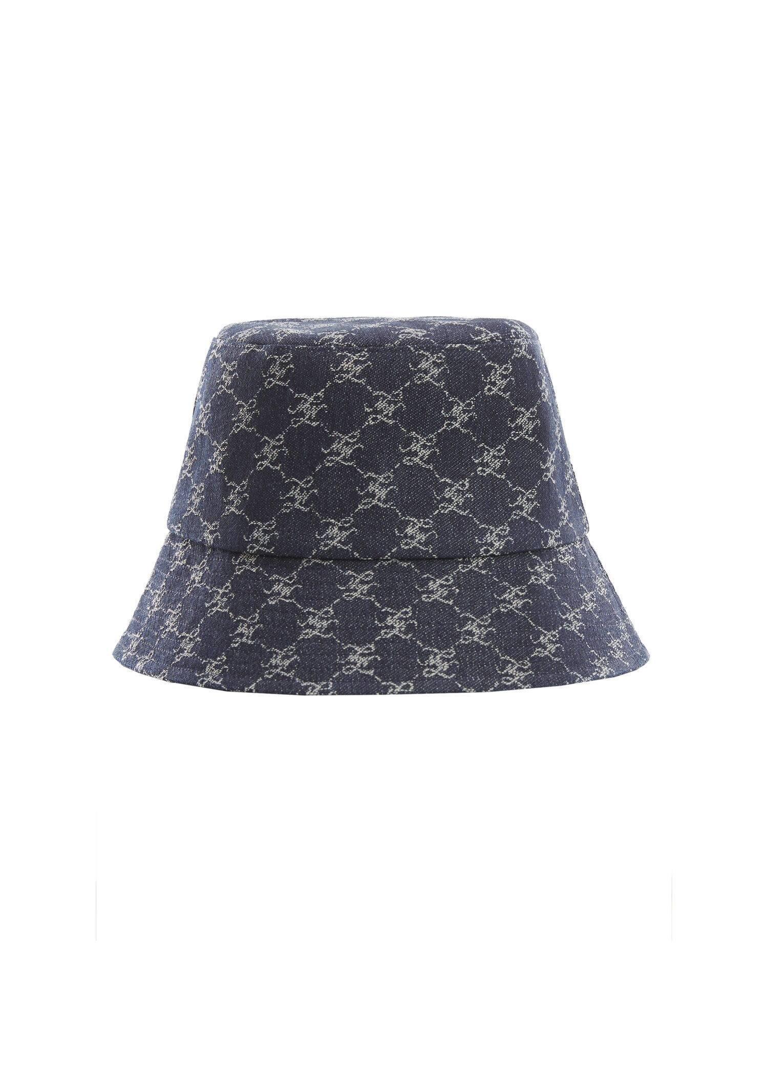 Navy Denim Bucket Hat, , large image number 7