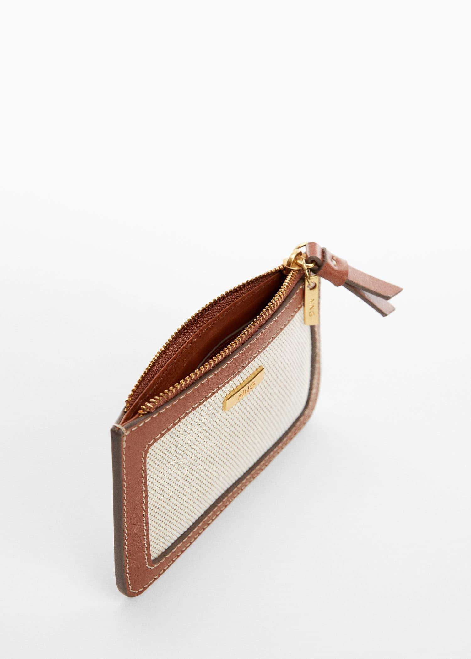 Mango - Brown Combined Mini Wallet