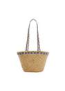Mango - Brown Basket Bag, Kids Girls