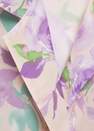 Mango - Pink Lt-Pastel Floral Print Crossover Blouse