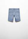 Mango - Blue Elastic Waist Cotton Trousers, Kids Girls