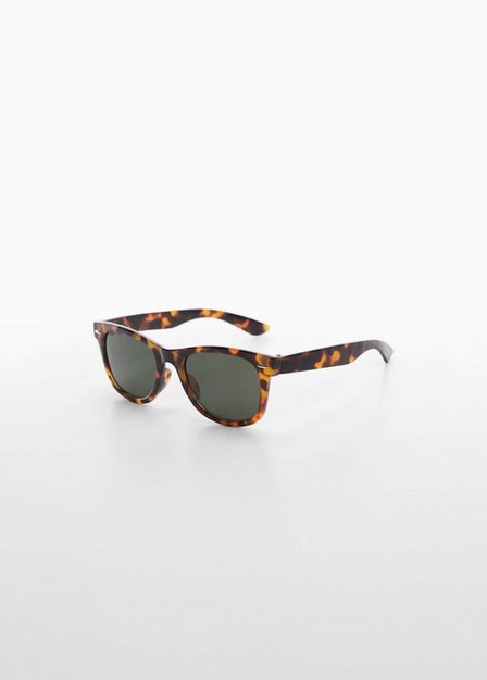 Mango - Brown Acetate Frame Sunglasses, Kids Girls