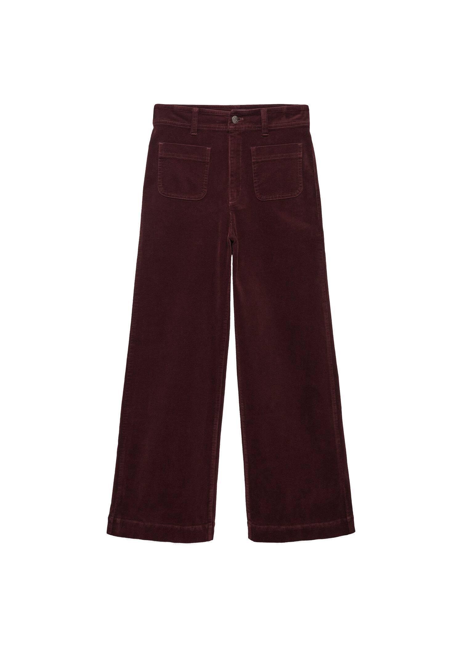Red Corduroy Pants, , large image number 3