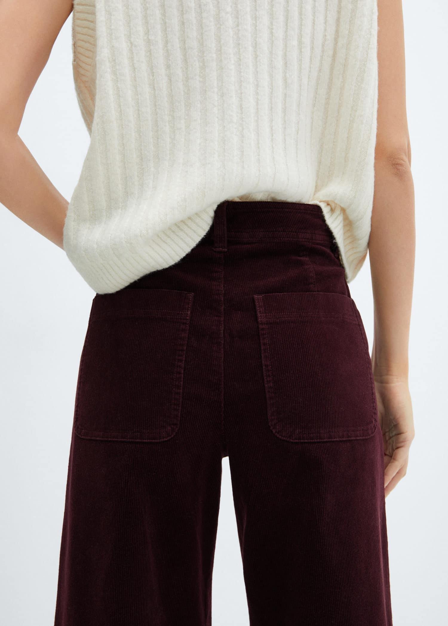 Red Corduroy Pants, , large image number 6