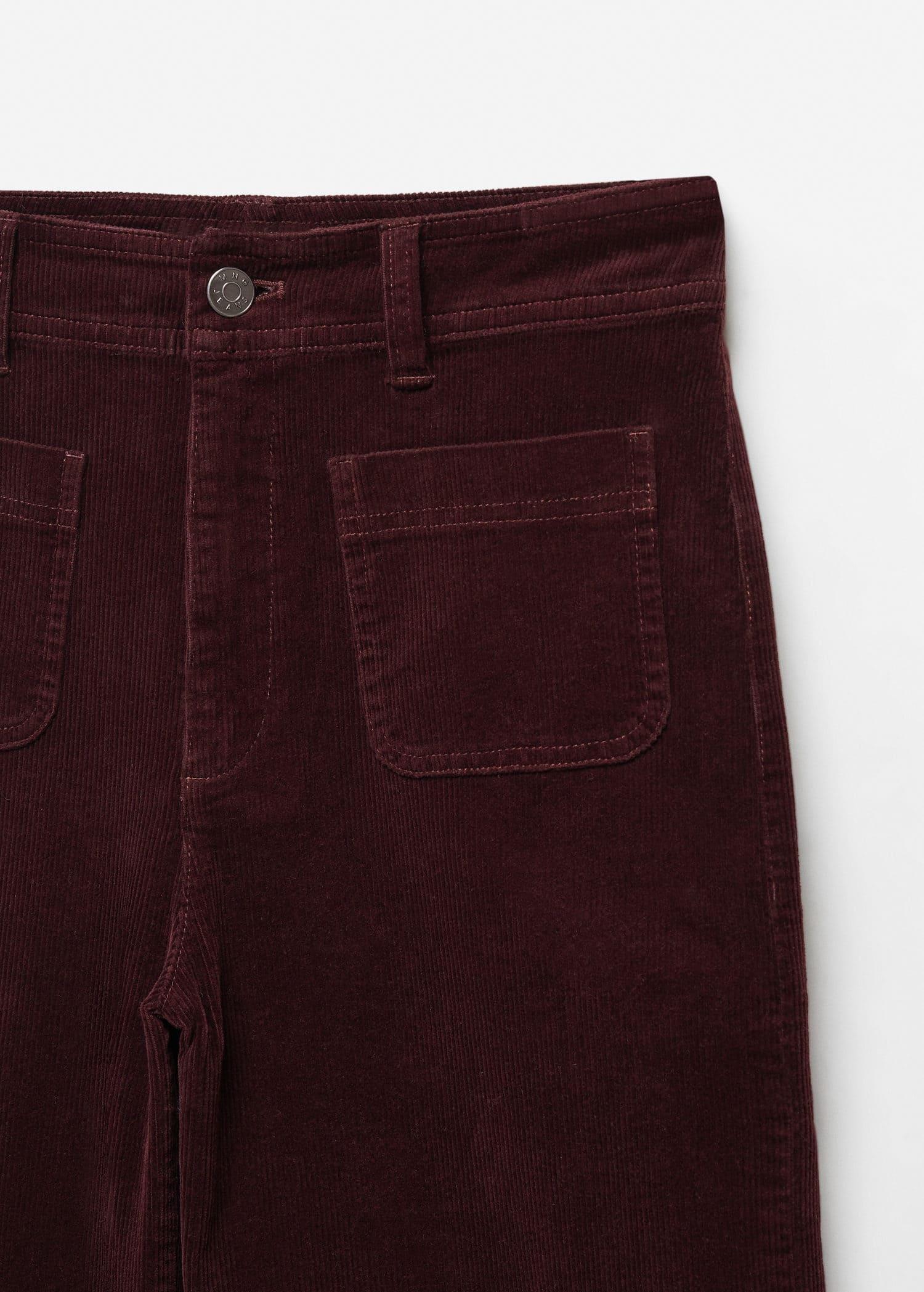 Red Corduroy Pants, , large image number 7