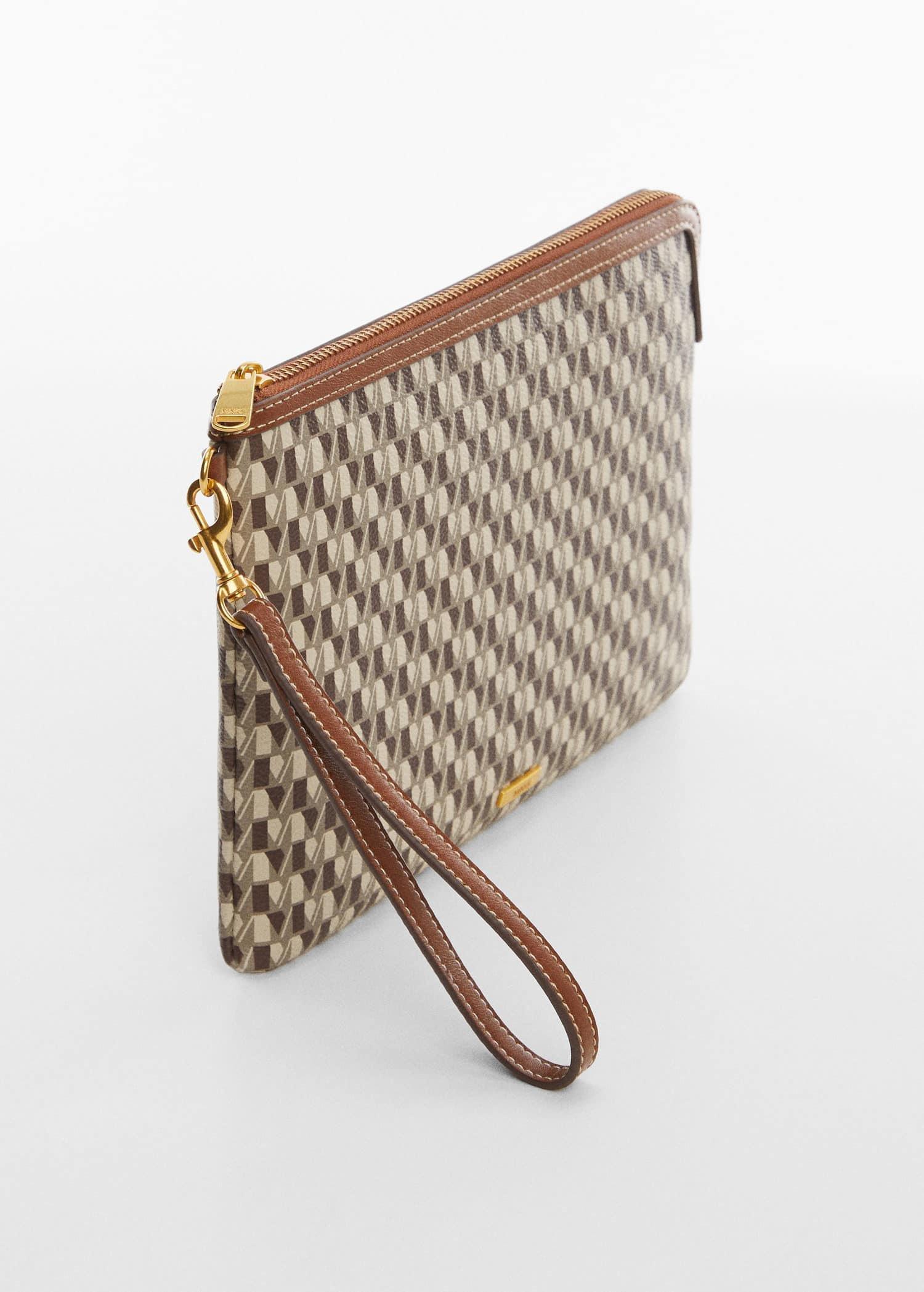 Brown Laptop Case With Printed Logo, , large image number 0