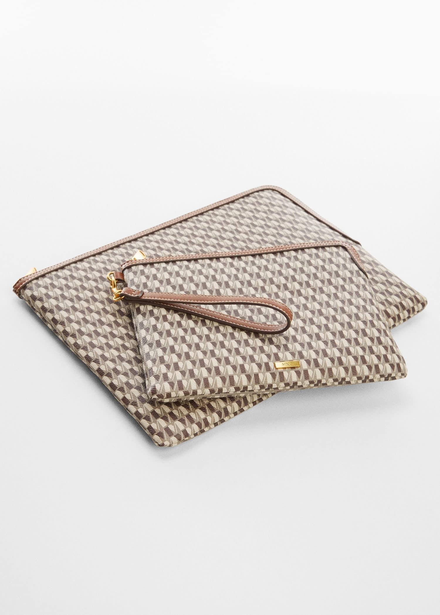 Brown Laptop Case With Printed Logo, , large image number 2