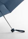 Mango - Navy Plain Folding Umbrella