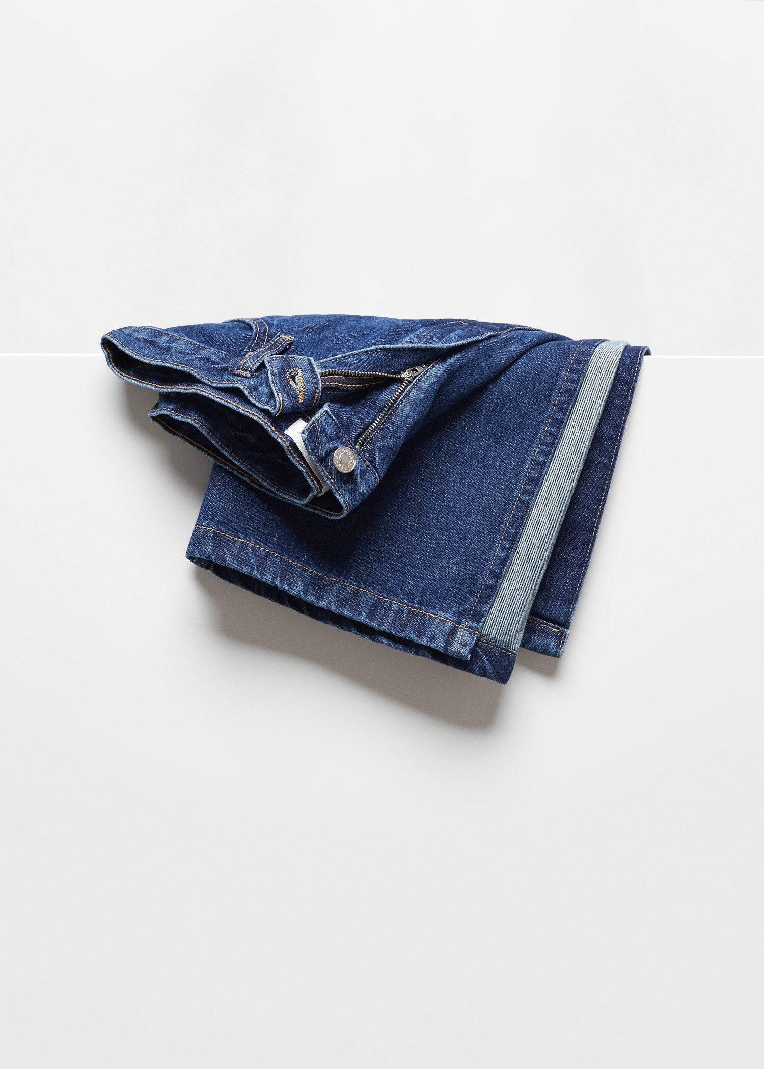 Blue Denim Midi-Skirt, , large image number 7