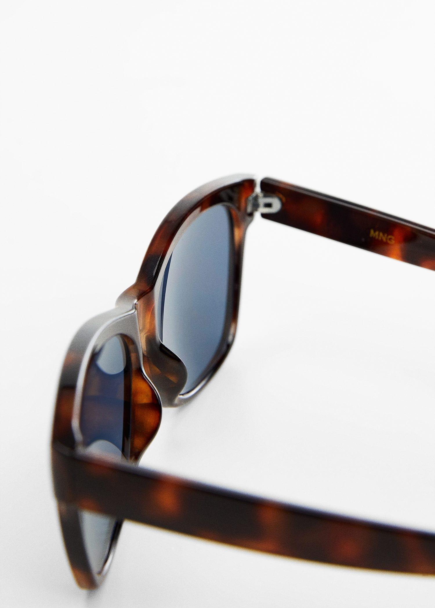 Brown Acetate Frame Sunglasses, , large image number 1