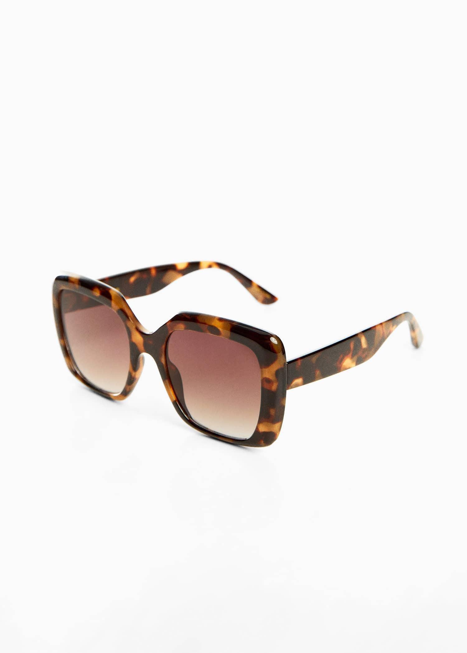 Brown Square Sunglasses, , large image number 0