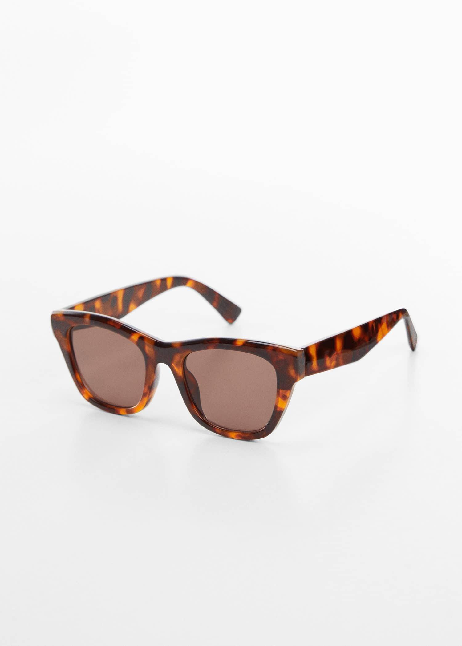 Brown Acetate Frame Sunglasses, , large image number 0