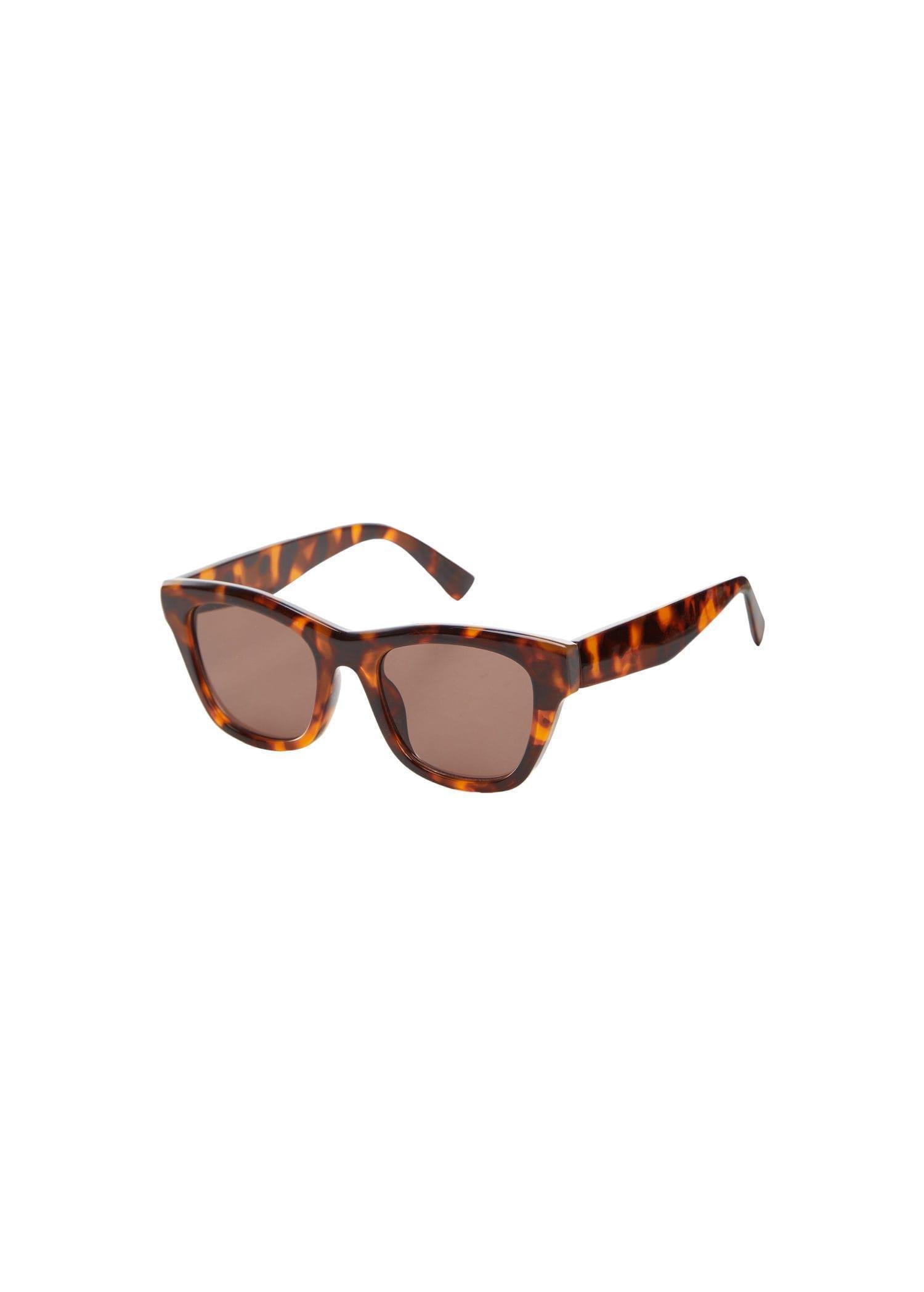 Mango - Brown Acetate Frame Sunglasses