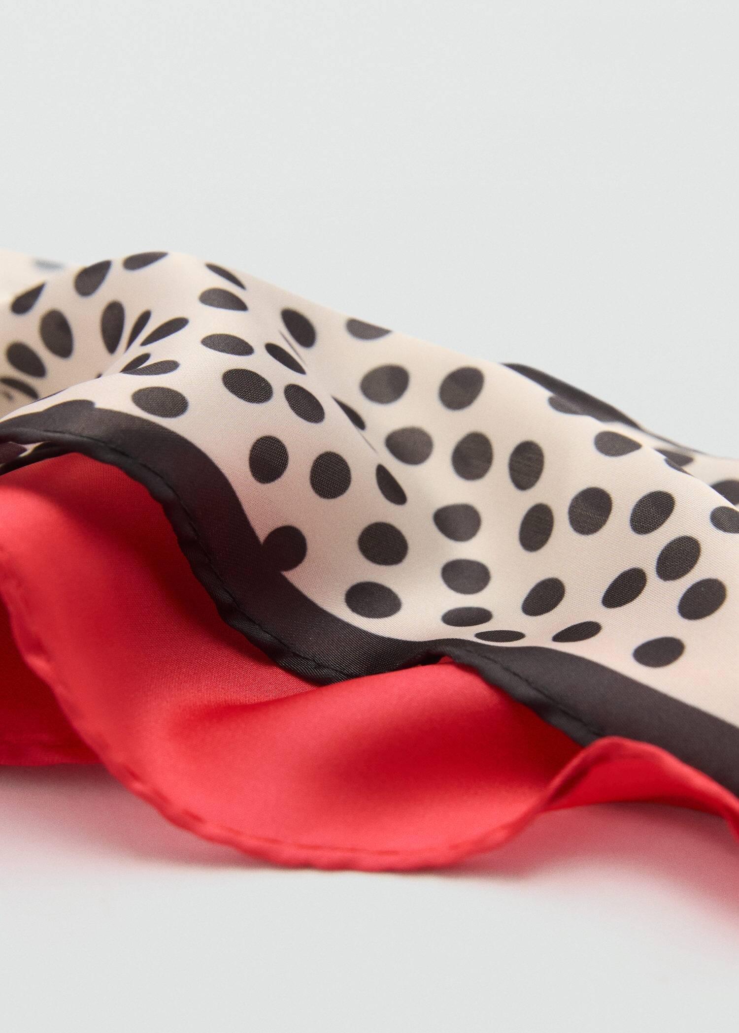 Red Pack Of 2 Combined Scarves, 0201_70, large image number 0