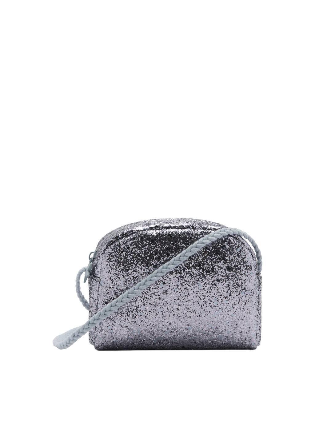 Blue Glitter Bag, Kids Girl, Medium Blue, large image number 3