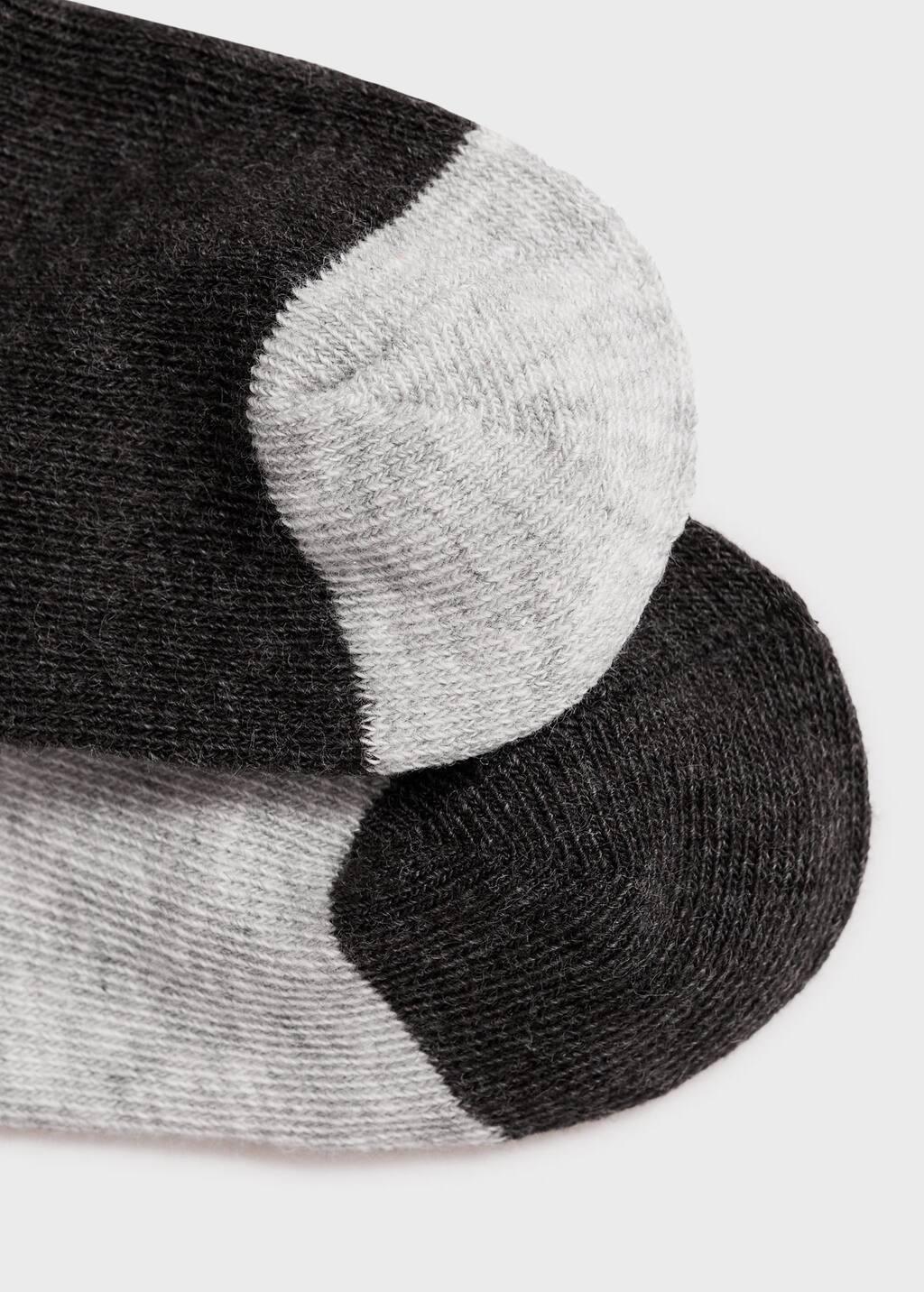 Grey Set Of 2 Cat Socks, Baby Girl, , large image number 2